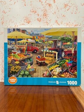 Wonder Forge Farmer’s Market Day - 1000 Piece Puzzle